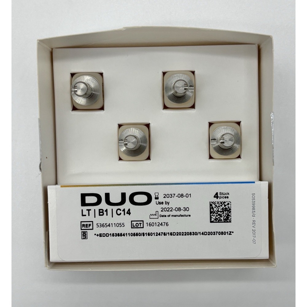 Dentsply Sirona Celtra Duo LT B1 C14 CAD CAM Blocks 4pcs CEREC Exp 2037